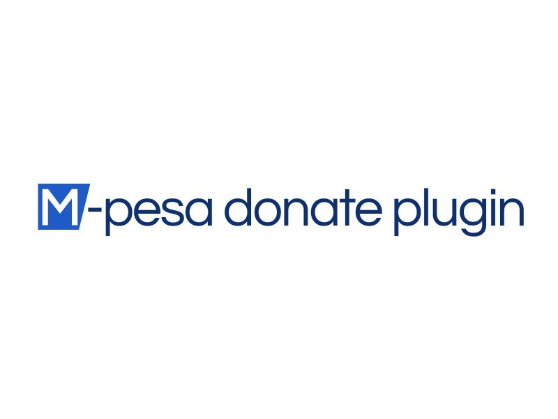 Donate with M-pesa plugin